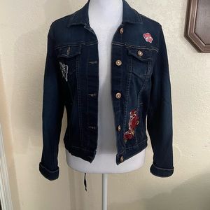 Wonder nation JUNIOR Levi jacket with embellishments